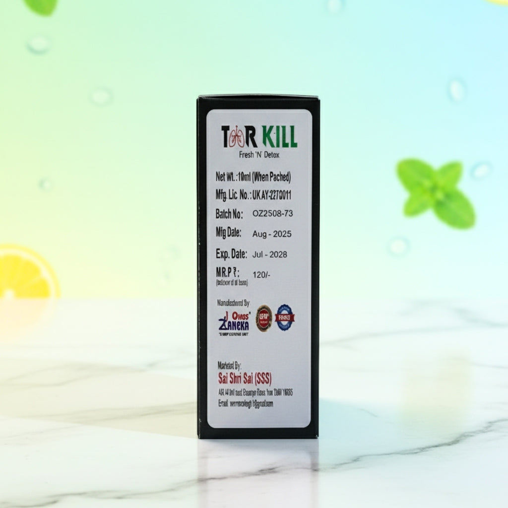 Tar Kill Fresh N Detox (Natural Mouth Freshner, Lung Cleanser & Detox Drink)